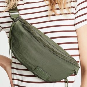 Rebecca Minkoff Nylon Belt Bag - olive green